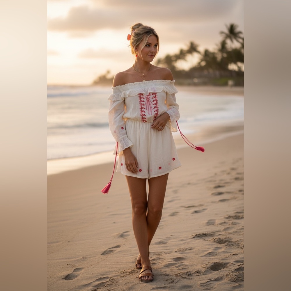 Buffalo NEW with tags beach summer bohemian romper